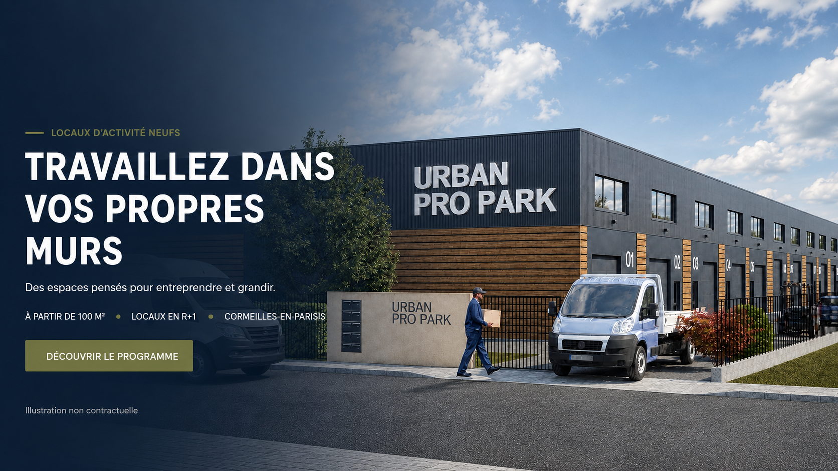 Projet Urban Pro Park Cormeilles-en-Parisis